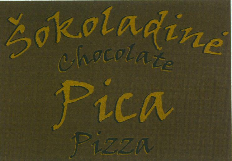 Prekės ženklas: Šokoladinė Chocolate Pica Pizza